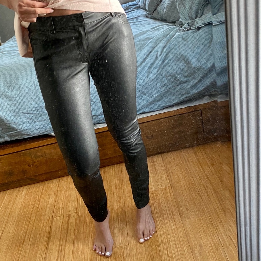 Vince 100% lamb leather pants